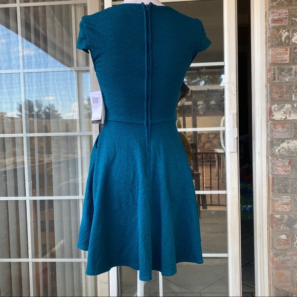NWT City Studio blue junior mini  dress 1 - Picture 2 of 6